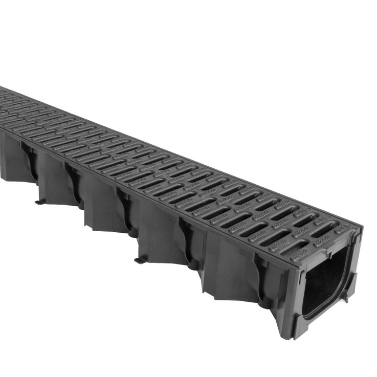 Aco Plastic Channel C/W Plastic Grating A 15 1Mtr